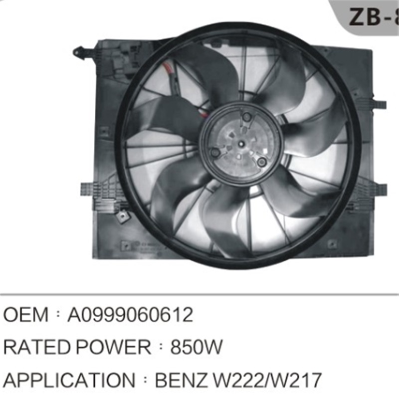MERCEDES BENZ Moottorin jäähdytystuuletin A09906012