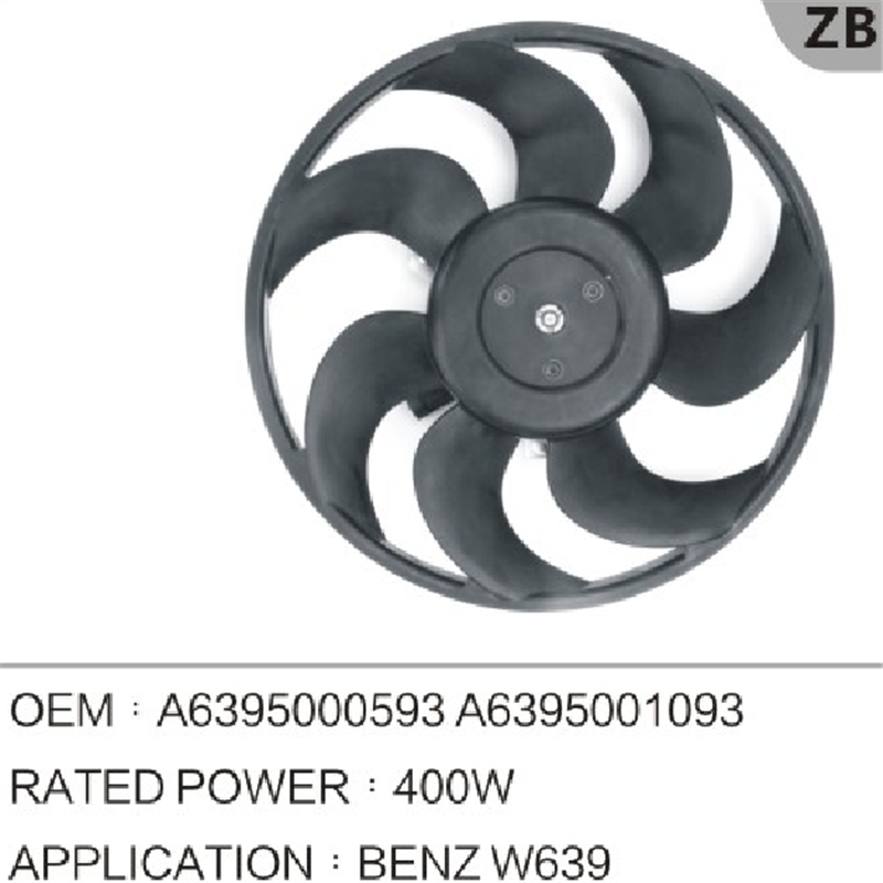 BENZ W639 Radiator Fan A639500593